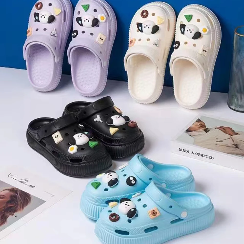 Unisex-adult Mules Chanclas Ladies Chappals Wedges Sandal Women Garden Shoes Clogs