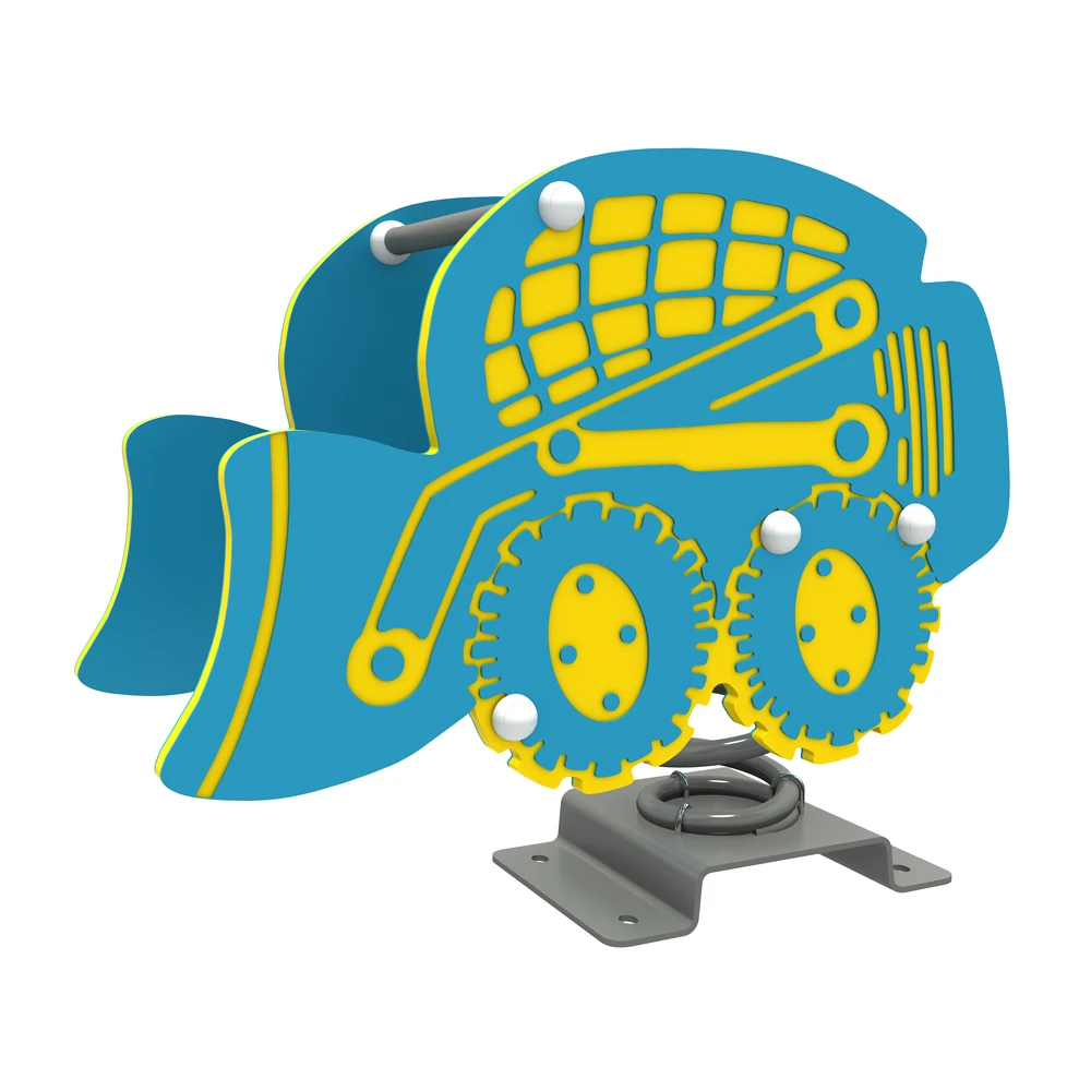 Outdoor rocking horse amusement equipment ride toys Outdoor Spring Rocking Chair for kindergarten