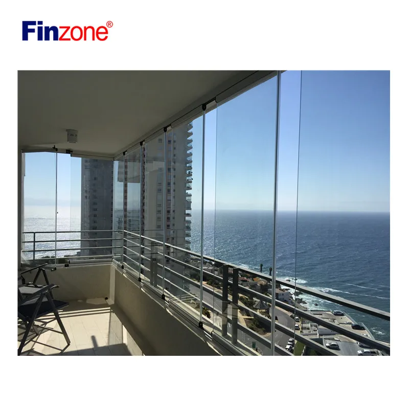безрамное остекление балкона Finzone09 цена
