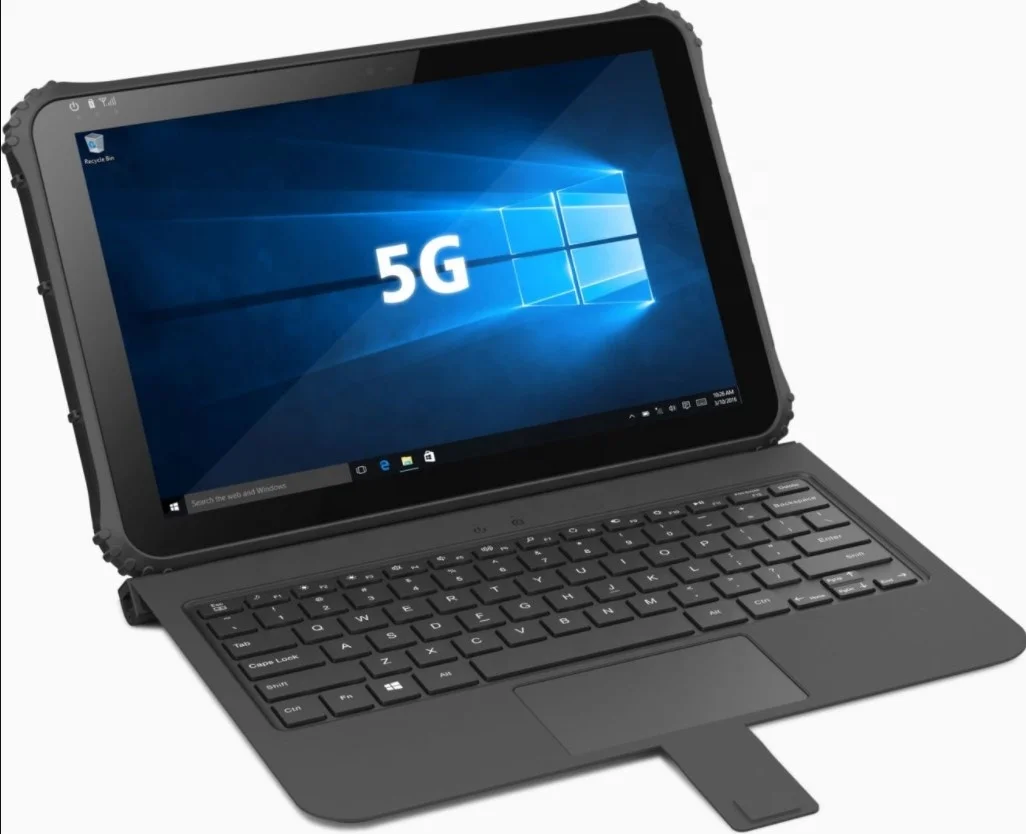 Прочный мобильный компьютер с клавиатурой, 12,2 дюйма, для windows 10 OS, 4G LTE NFC ридер, планшетный ПК MT2200