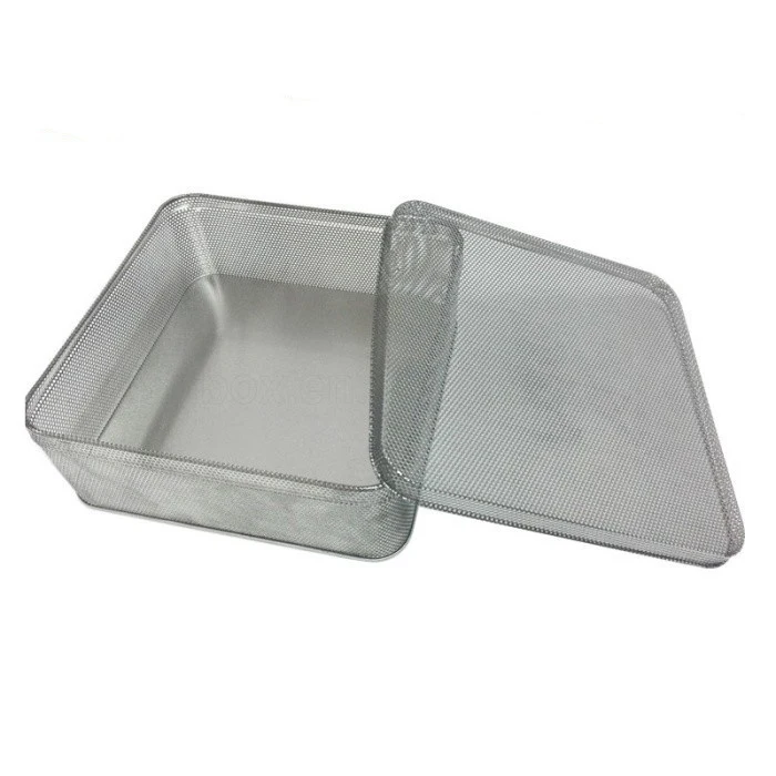 LC, TT, Paypal, Western Union hot sale mesh tin box for packaging