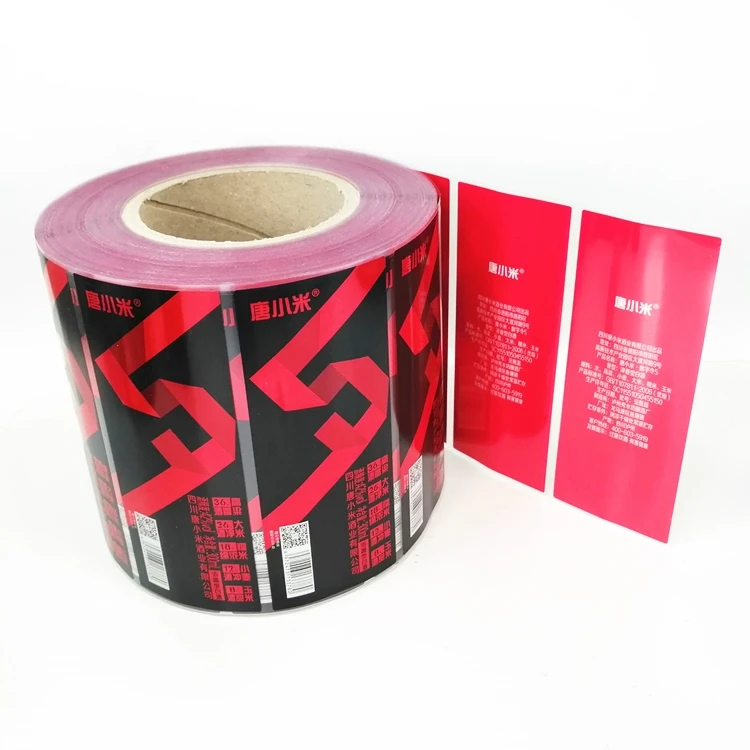 16 years Chinese factory Custom 2 sides Personalized Logo Glass Plastic Bottle Jar Labels Printing For Wine, Food