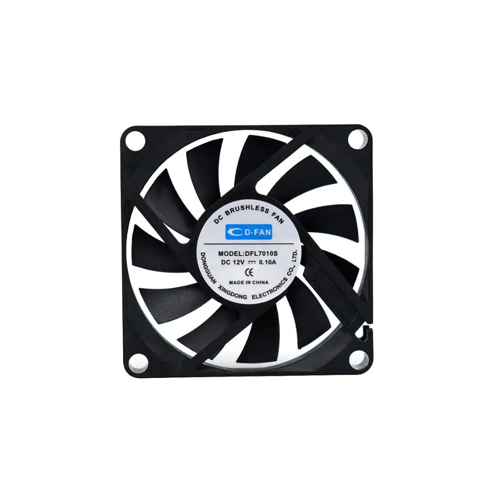 
7010 70mm 12v 24v waterproof dc ventilation 12v fan for computer case dc cooling exhaust axial fan 24v dc brushless fan 
