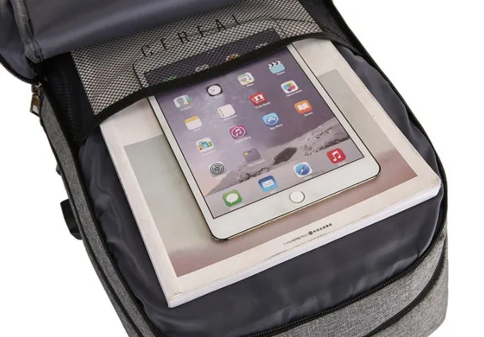 RTS Custom Logo Waterproof Backpack Bag Usb Charger Men Business 15.6 Inches Laptop Backpack With Coded Lock