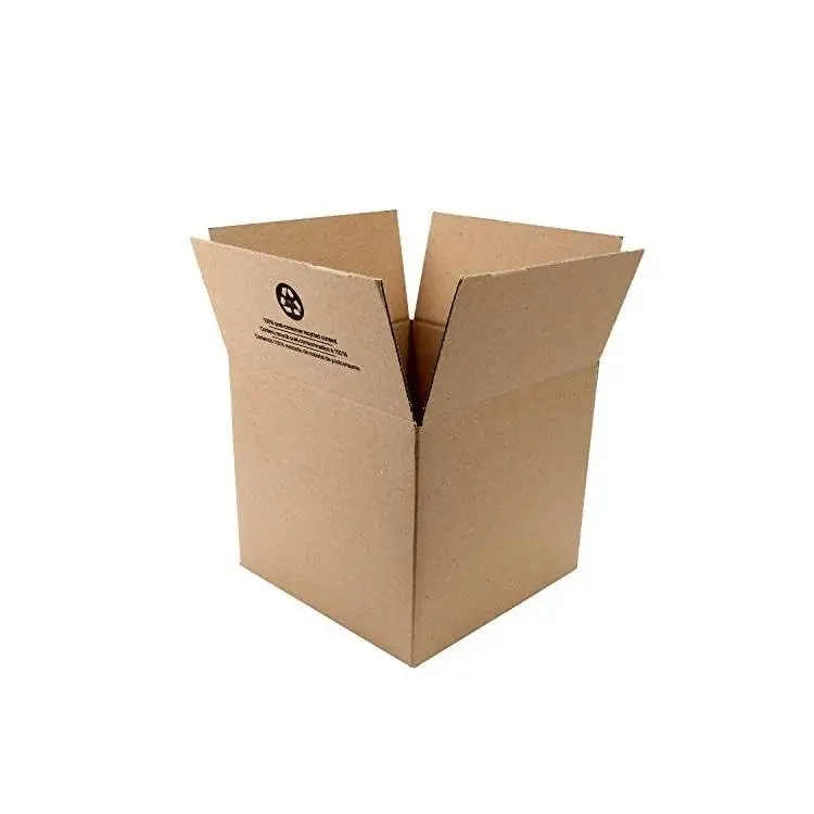 Custom logo corrugated paper shipping box house move cardboard big carton packing box