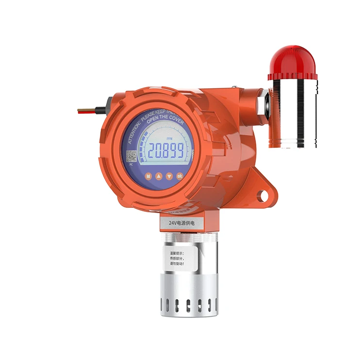 Best selling OEM ODM stand alone single H2S industrial fixed toxic gas leak detector hydrogen sulfide
