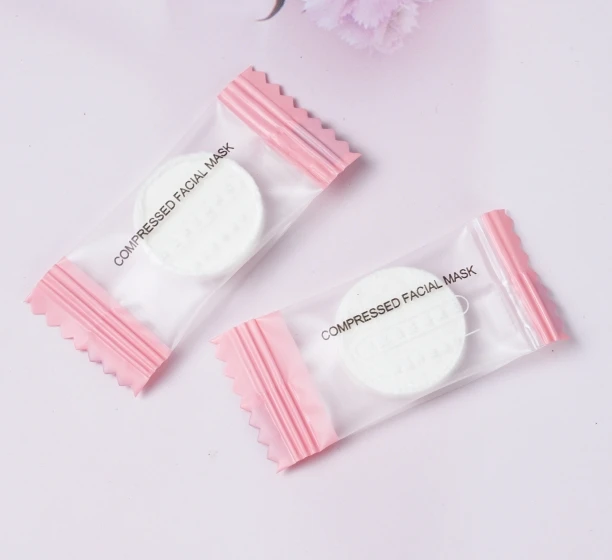 High Quality Wholesales Popular Compressed Face Sheet Mask Paper DIY Cosmetic Facial Mask For Beauty And SPA