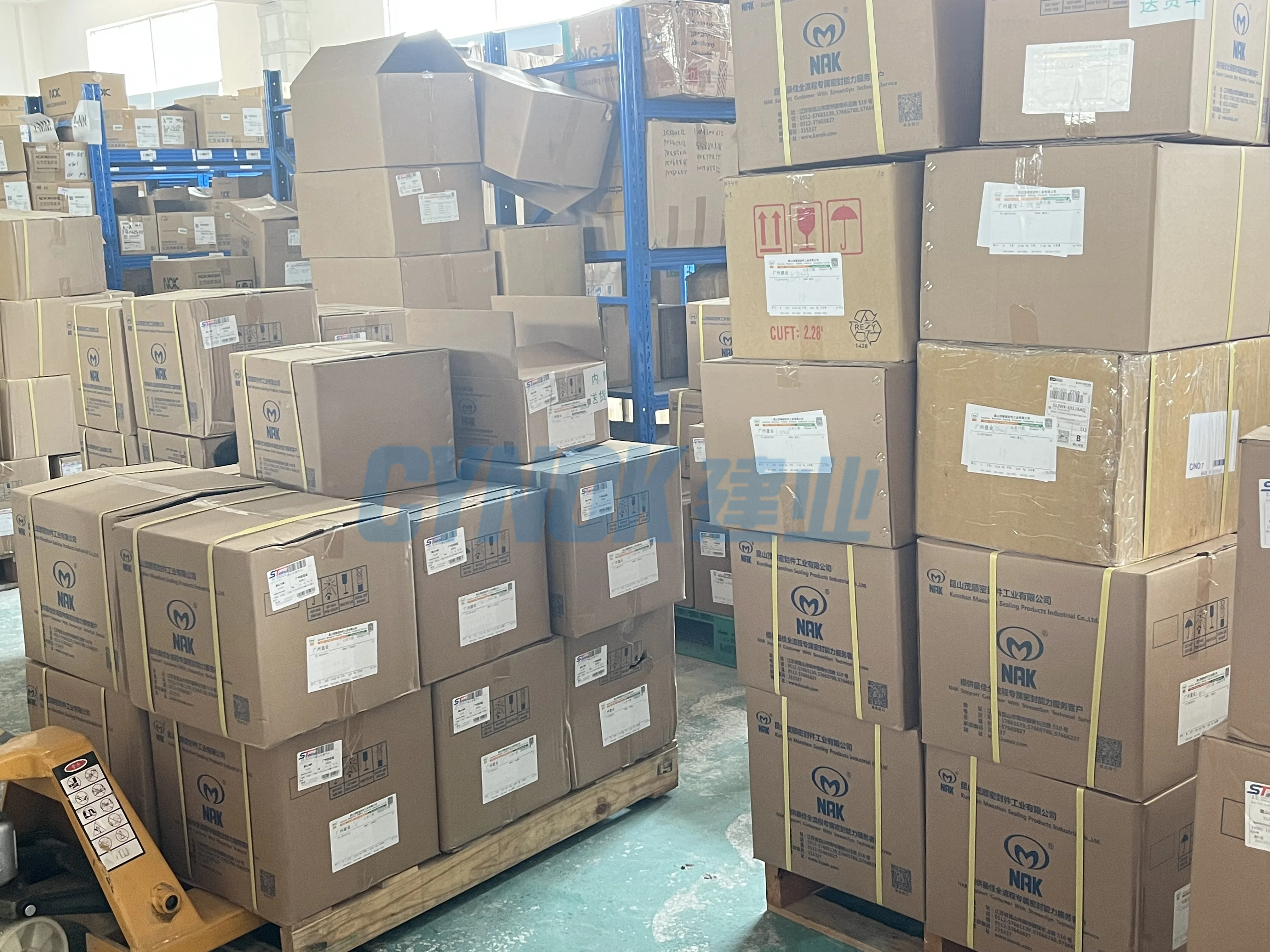 NAK TC Oil Seal 100*124*12mm Oil  Resistant Skeleton Oil Seal  for Construction Machinery Diesel Excavator