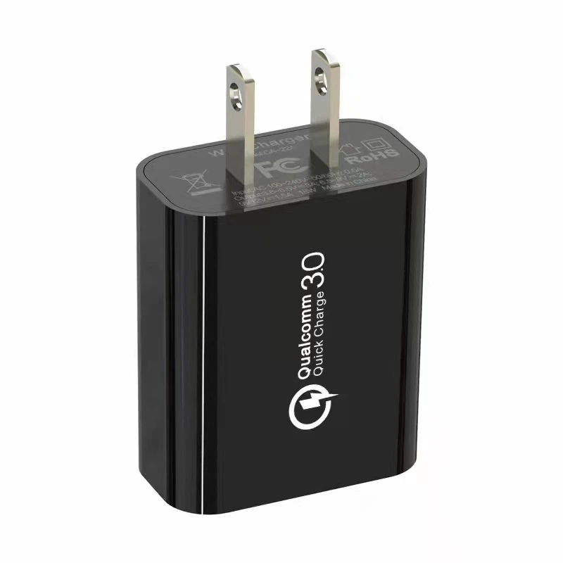 2021 High Quality Universal Usb Slim Flat Wall Chargers 12V 1.5A Usb Charger Us Plug Travel Charger