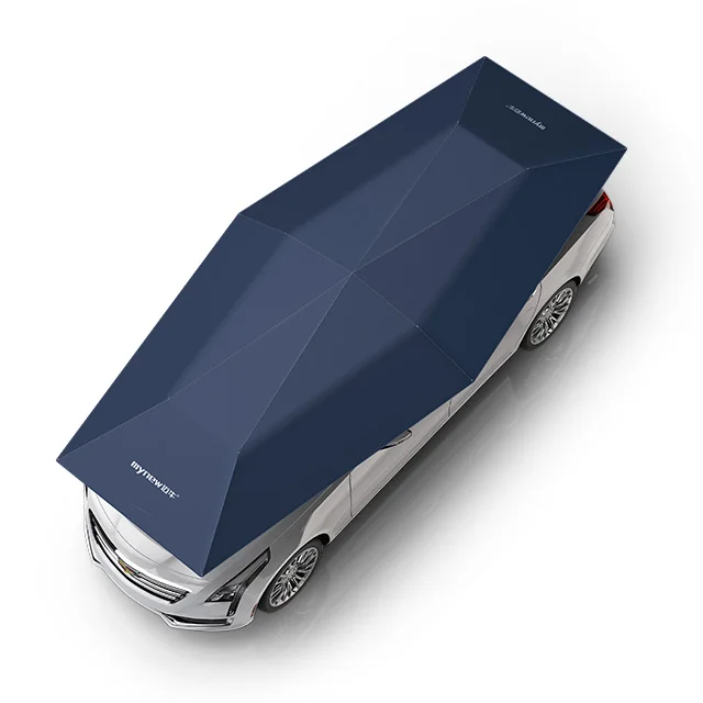 Summer sun shade car umbrella cover se-mi automatic outdoor car protection car umbrella