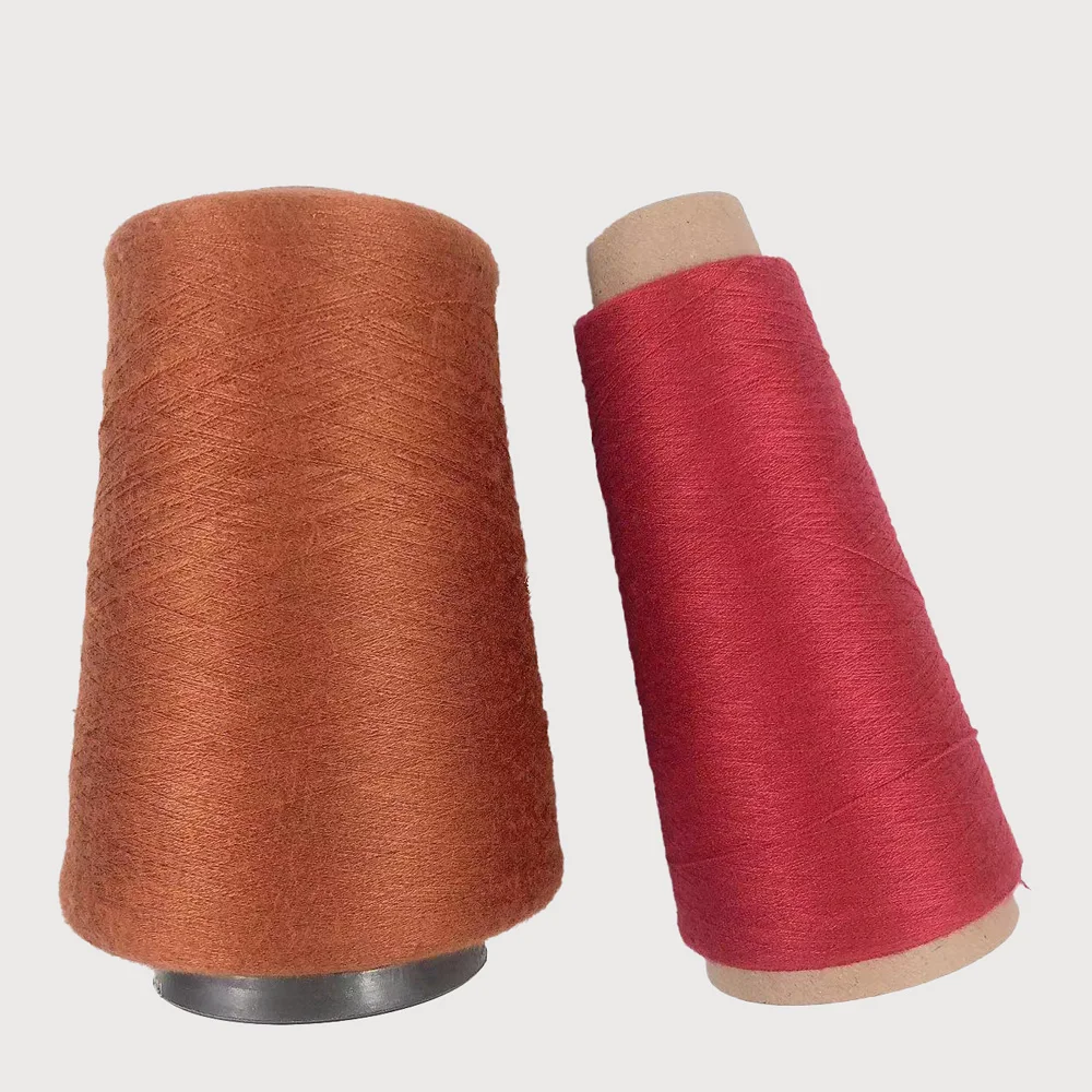 Economic 52%Rayon 20%nylon 28%pbt High Elastic Core Spun Yarn for Knitting