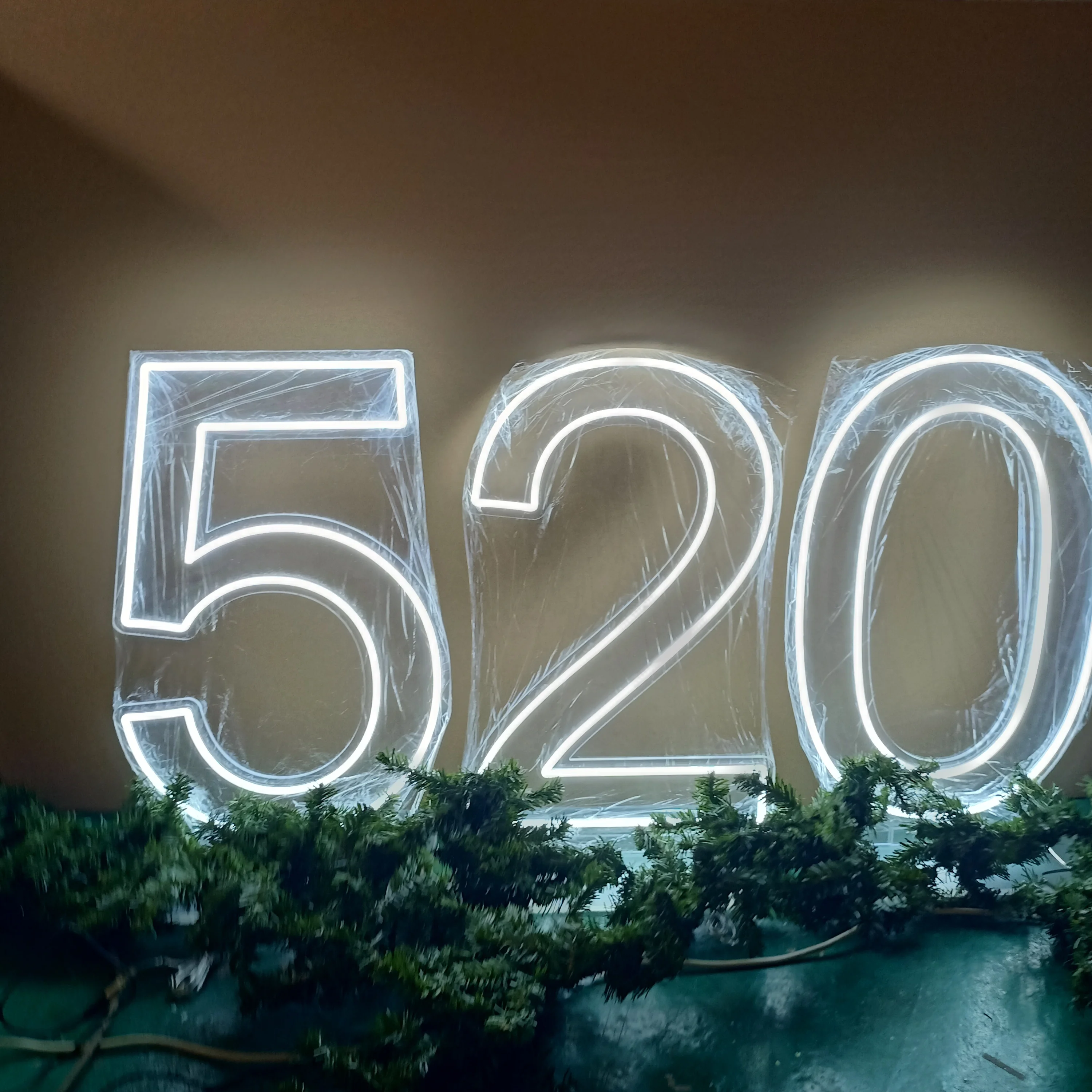 factory supply customized the third generation led neon tube  letter motif signs