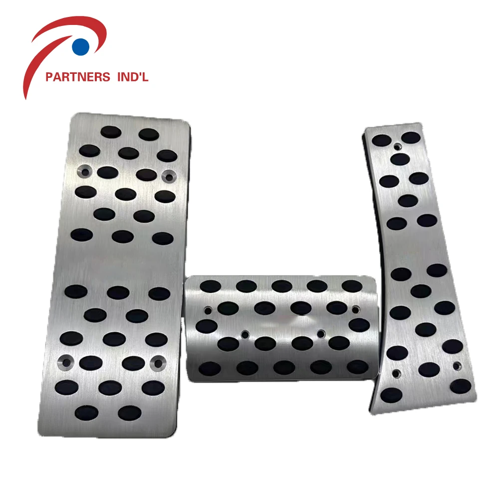 ZPARTNERS  Durable Interior Accessories Universal Brake Clutch Pedal Pad Cover for Honda Civic eighth generation MUGEN