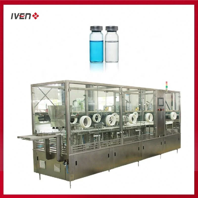 Линия по производству флаконов, устройство для заполнения и укупорки жидких и порошковых флаконов