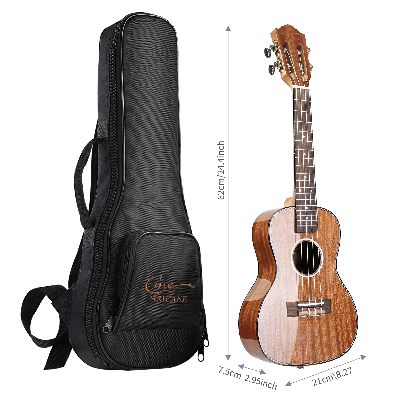 Ukulele Concert Size  Plywood sapele 23 inch Ukelele Beginner Professional Ukele Classical Ukalalee