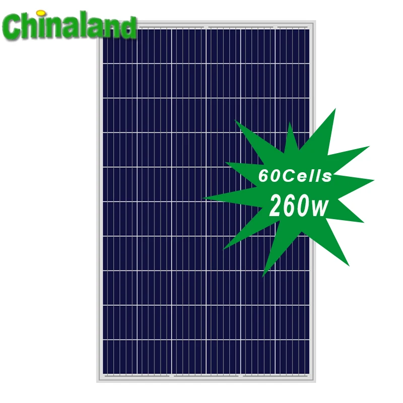 panneau solaire 250w poly and mono 260 watt solar panel