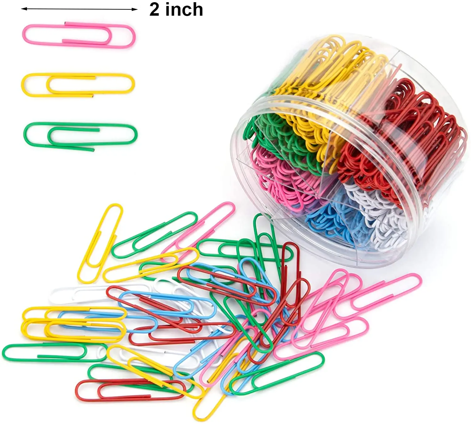 Factory Price Hot Sale Office Stationery Assorted Color Paper Clip