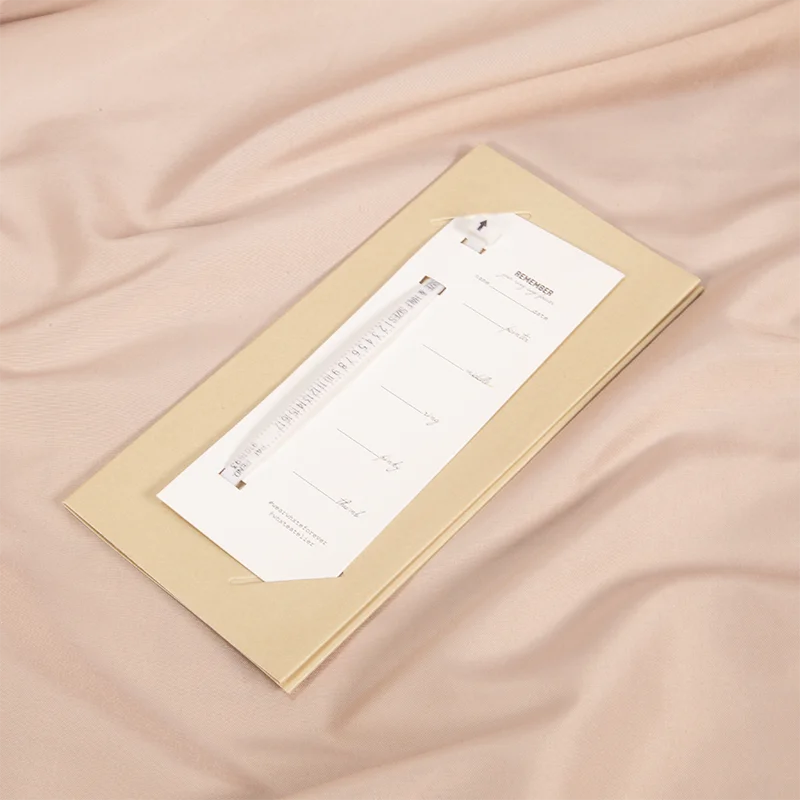 Fold Packing Gift Cards Thank You Card Packaging For Brand