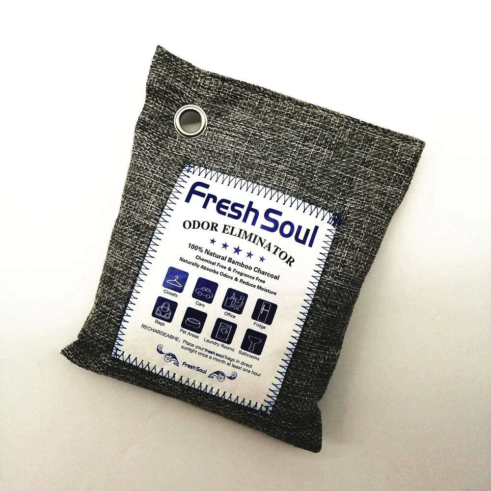 smoke smell remover bamboo charcoal odor eliminator naturally