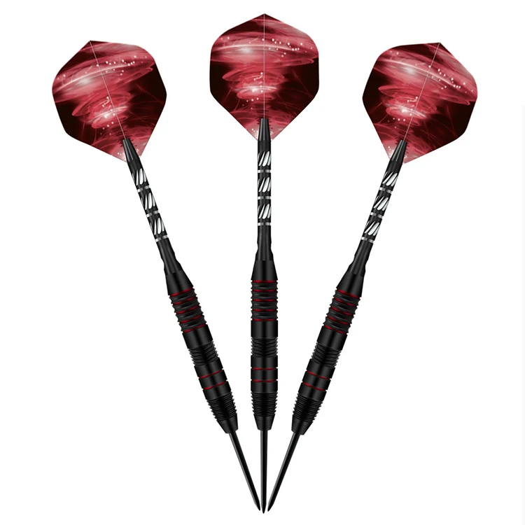 Amazon Indoor Sports Custom Iron Barrel Darts Set with Case wholesale Dart Board Flight Professional Steel Tip Darts