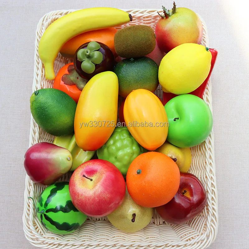 simulated red fruit simulation artificial fruits and vegetables artifi School decoration Multi color decorative apples
