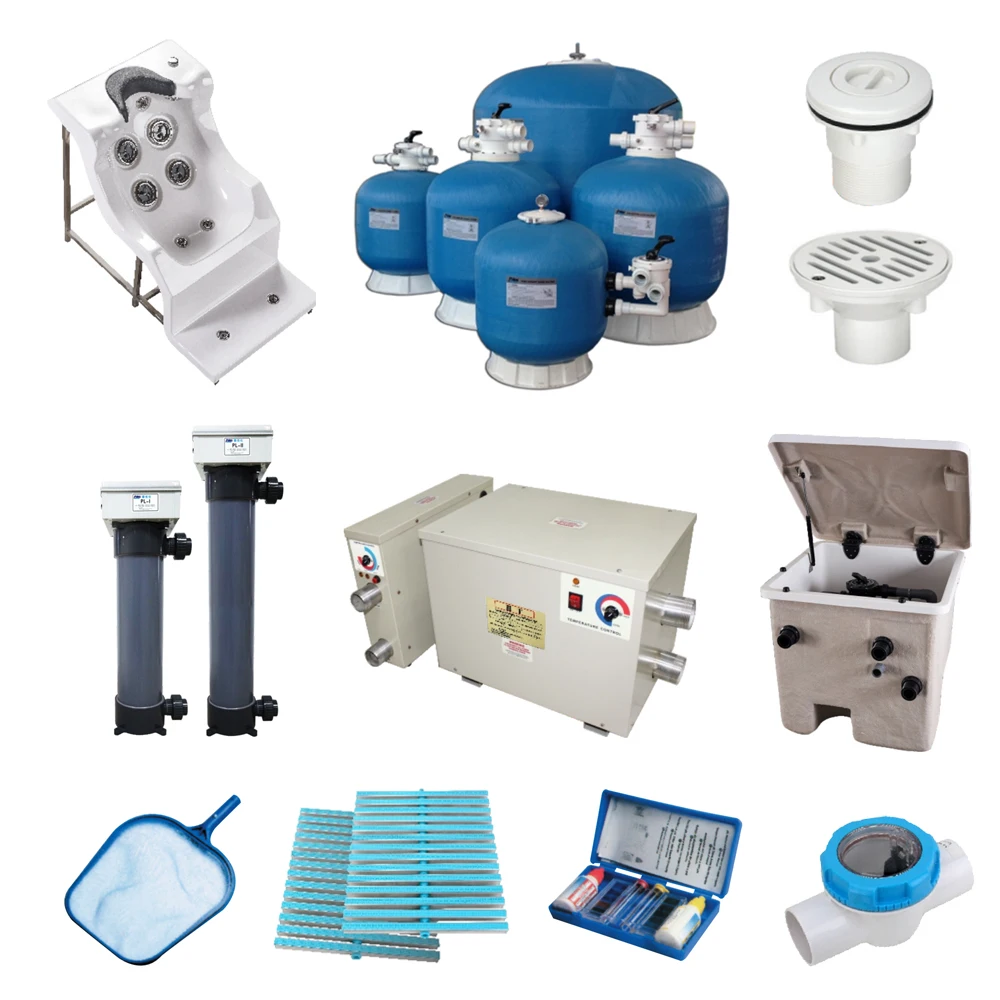 China Wholesale Cheap Price A Full Set Swimming Pool Equipment/a Full Set pool pump and accessories