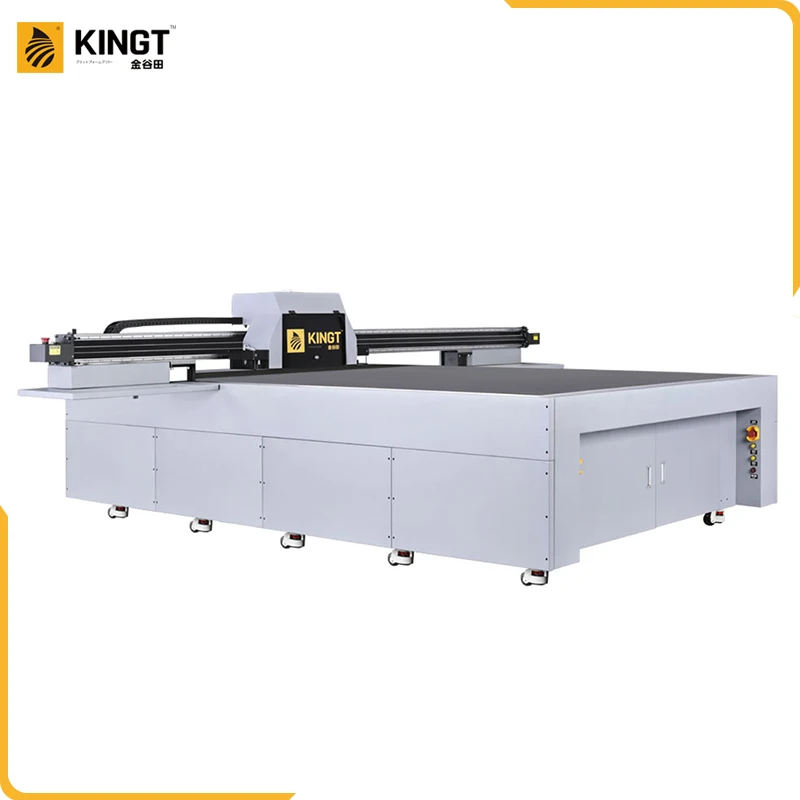 Kingt 2030 Ricoh Gen5 планшетный УФ-принтер для печати по металлу 3D эффект большого формата