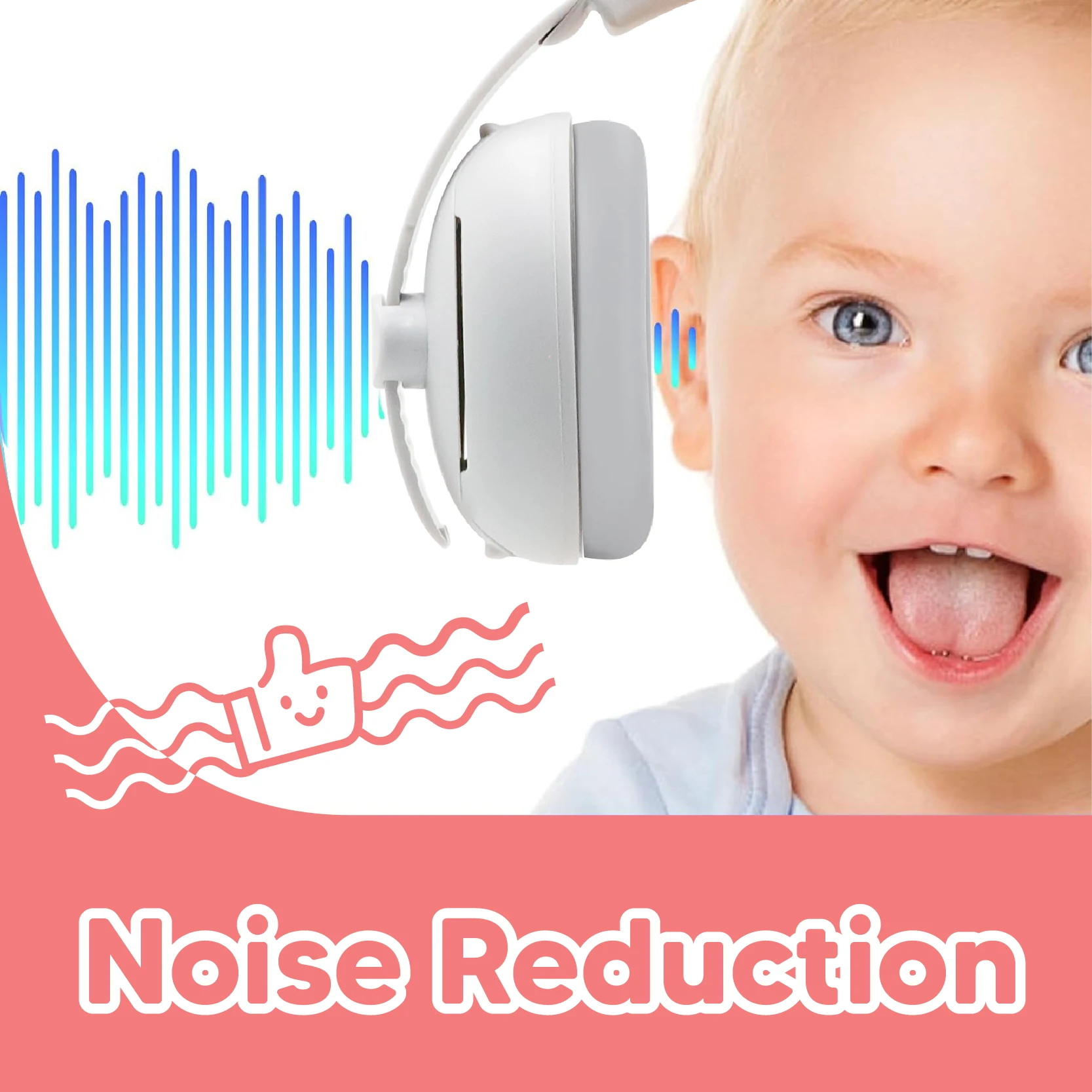 Baby Hearing Protector Earmuffs Toddlers Noise Cancelling Headphones Sleep Ear Muffs Noise Reduction safety Hearing Protection