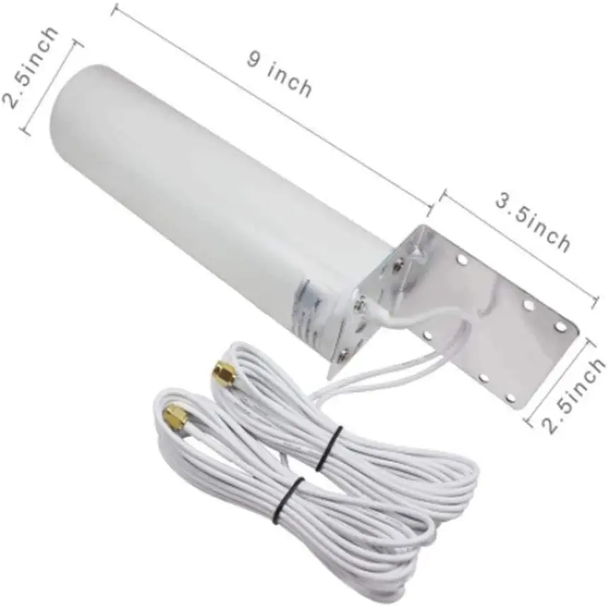 Outdoor High Gain 24 DBI 2g 3g 4g 5g LTE Wifi Cylinder Antenna Mobile Broadband Barrel Omni OEM Cylinder Antenna