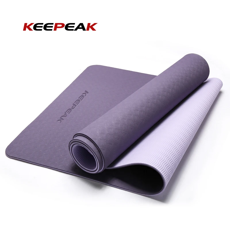 Manufacturer Wholesale Custom Cheap Natural Foldable Tpe Yoga Mat For Unisex