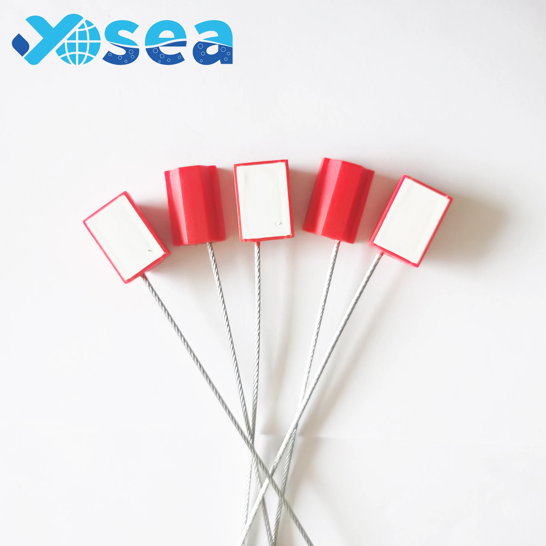 lead seal steel cable abs plastic cover metal insert cable seal lock for truck