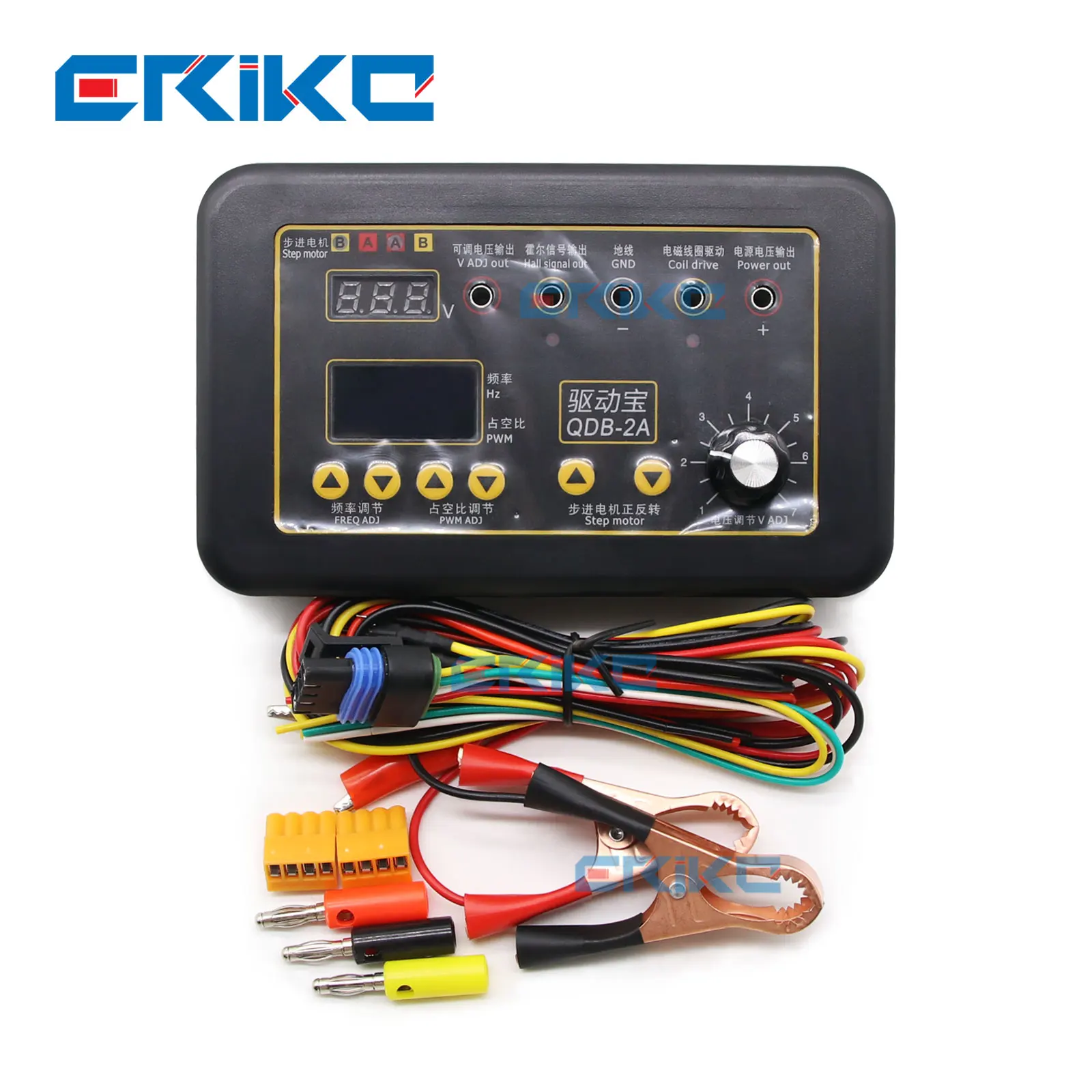 QDB-2A Detector Drive Treasure Tester Automobile Coil Injector Solenoid Valve Idling Stepper Motor Instrument Fault for QDB-2A