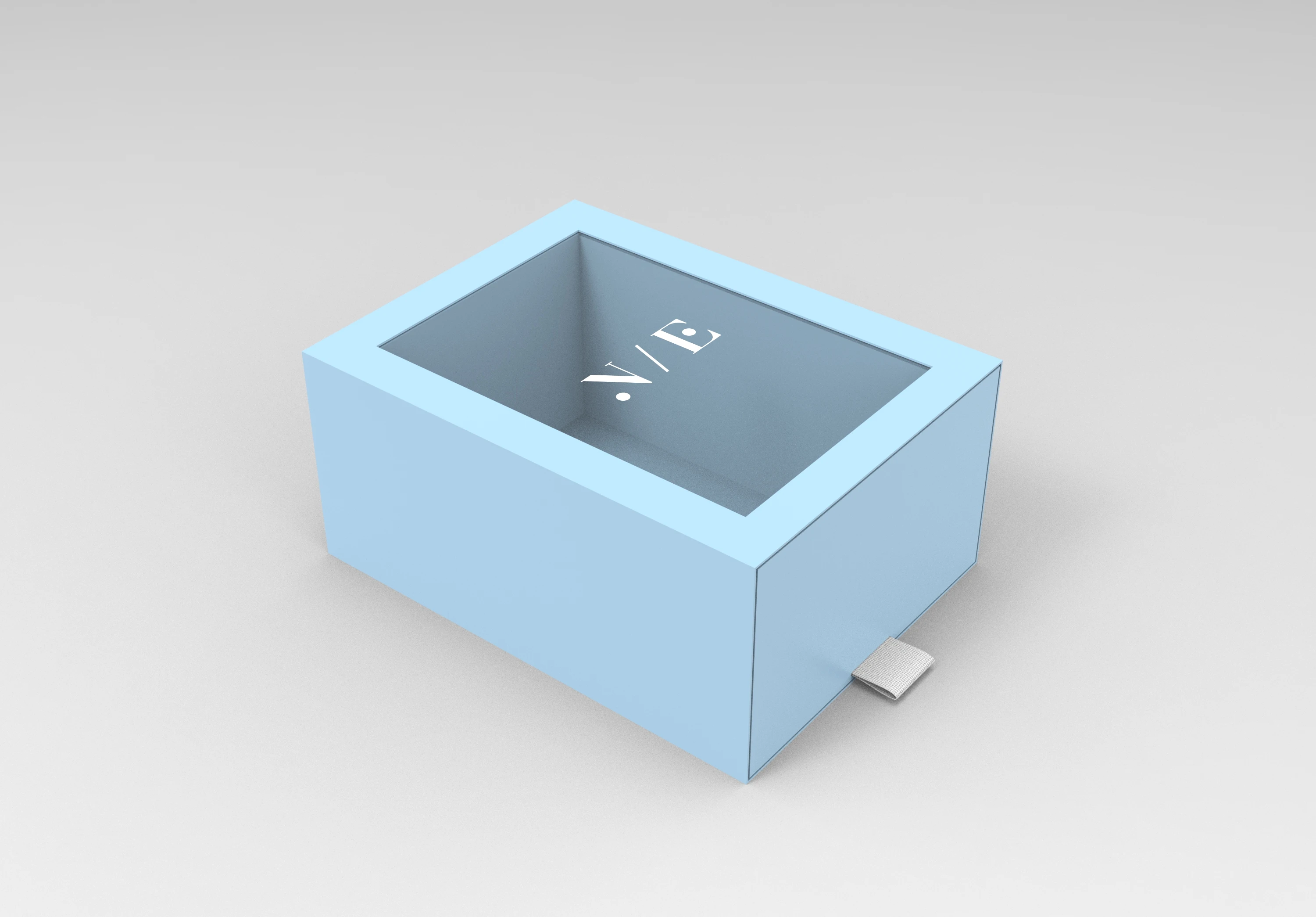 Custom Logo Pull Out Paper Packaging Drawer Rectangular Box With Open Window For Hair Extension Luxury Gift Box