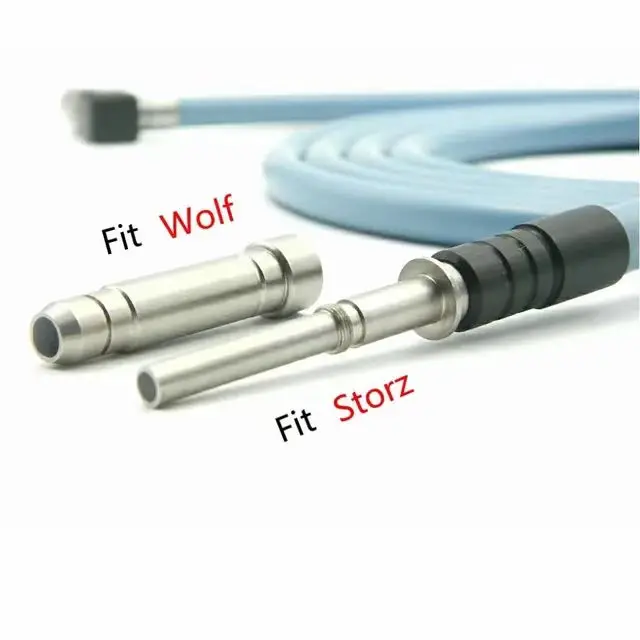 4mm 2.5Meter Storz Wolf Olympus Stryker Medical Equipment Right Angle Design High Transmittance Light Optic Fiber
