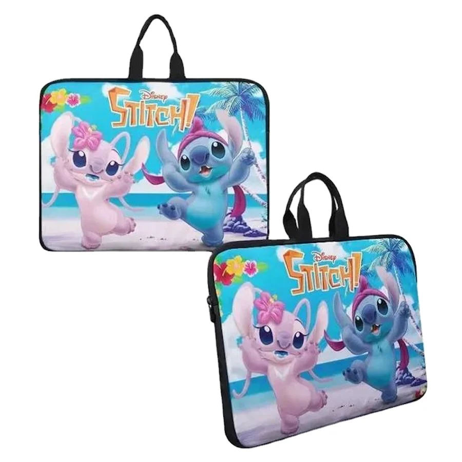 New cartoon cute lady laptop bag handbag