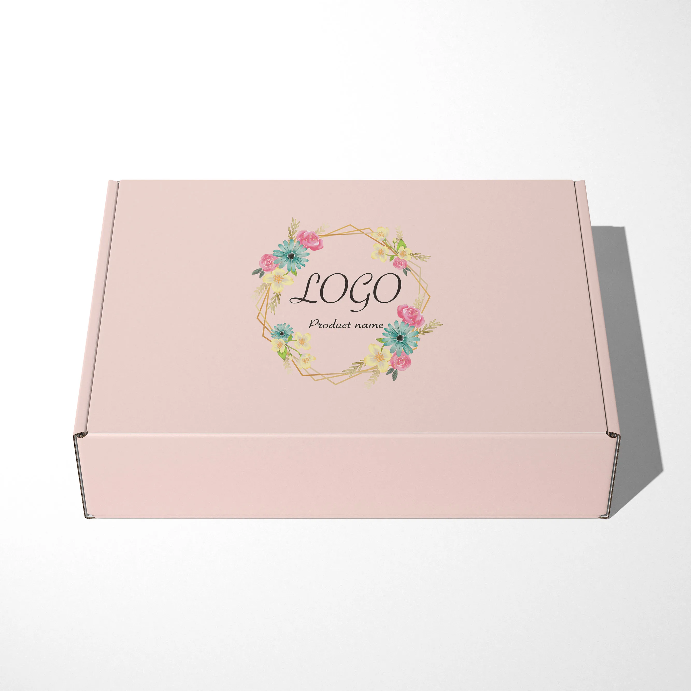 Recycled Custom Design Folding Paper Box Corrugated Kraft Express Cartons Logistics Mailer Shipping Packing Boxes