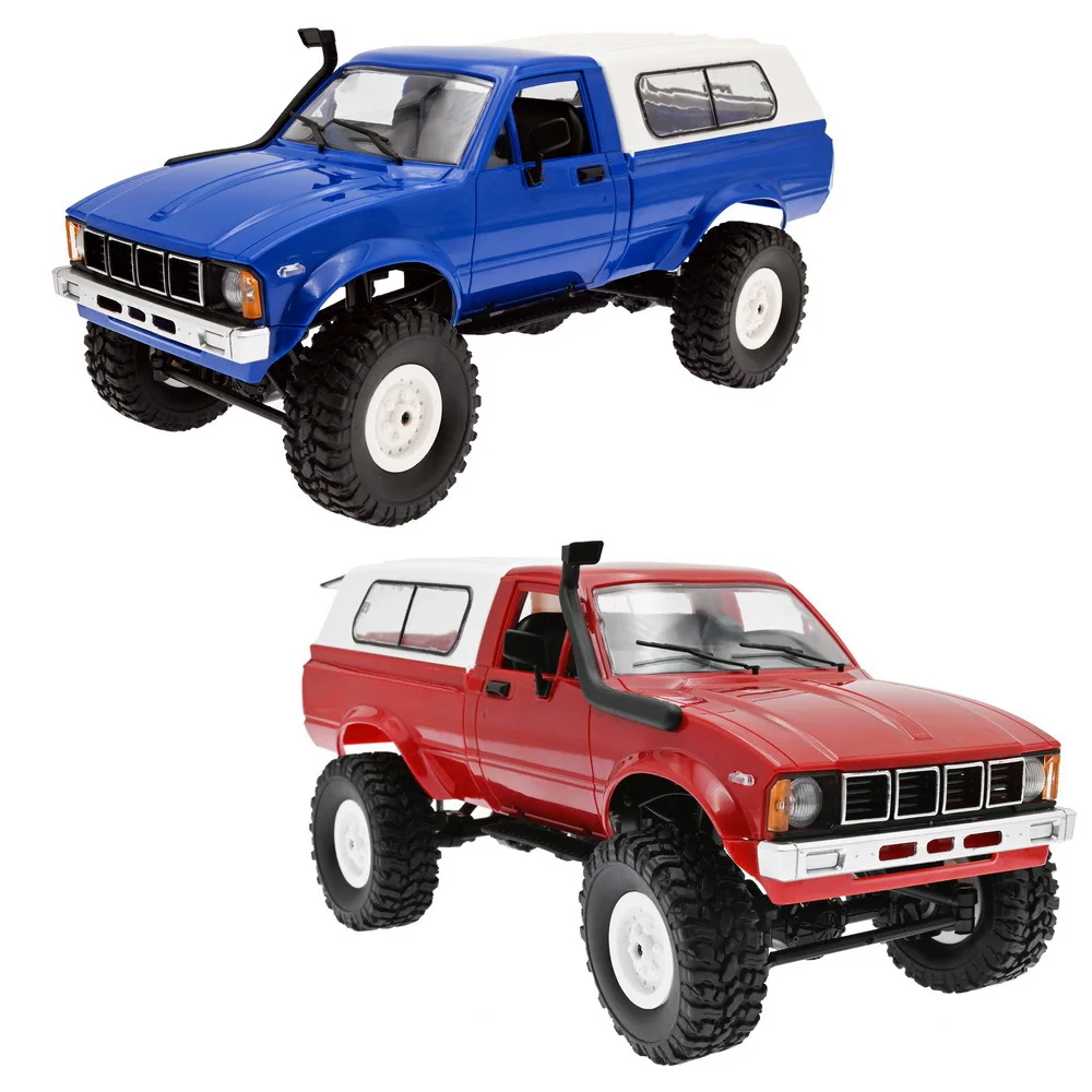Classic 1/16 Wpl C24 Rc Car Full Scale 4wd Rock Crawler Electric Truck Climbing Vehicle Hobby Model Rc Off road Car For Children