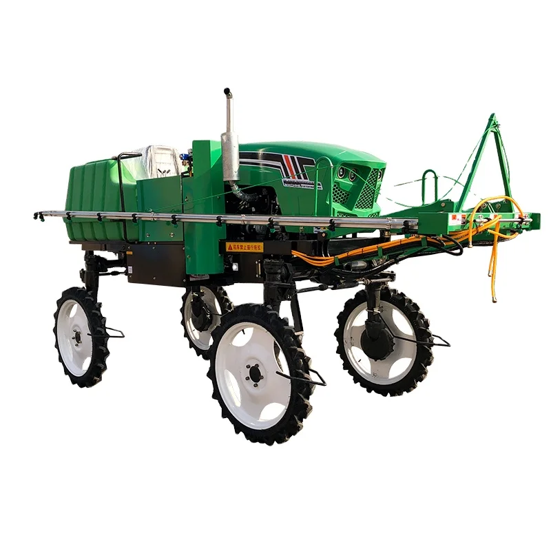 Spraying machine for spraying pesticide with 50 hp diesel engine