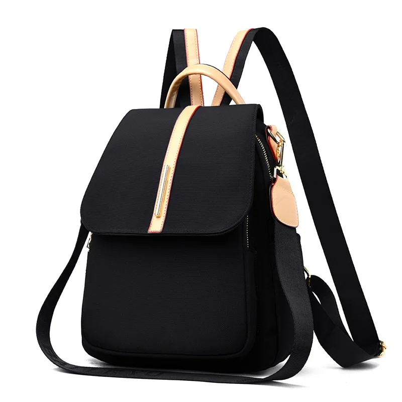Factory Wholesale Cheap Price Luxury Design Student School Backpack Bag Large Capacity Oxford Handbags for Women