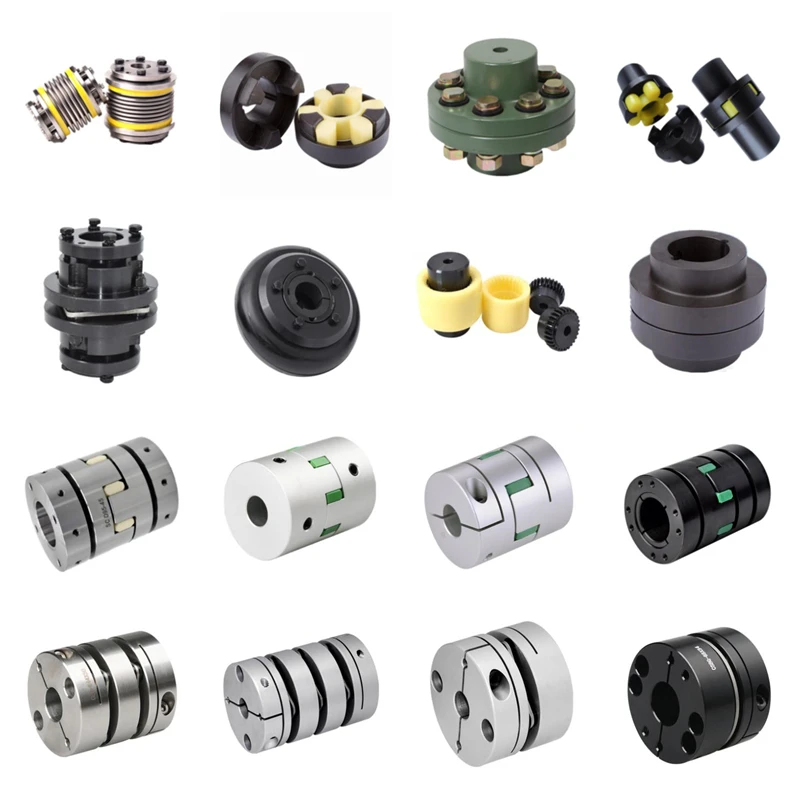 Aluminum alloy bellows coupling shaft high torque motor bellows servo motor spring coupler