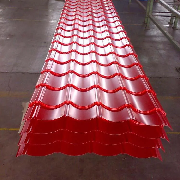 Factory Supply High Quality Hot Rolled Steel Corrugated Plate Colored Steel Roofing Plate