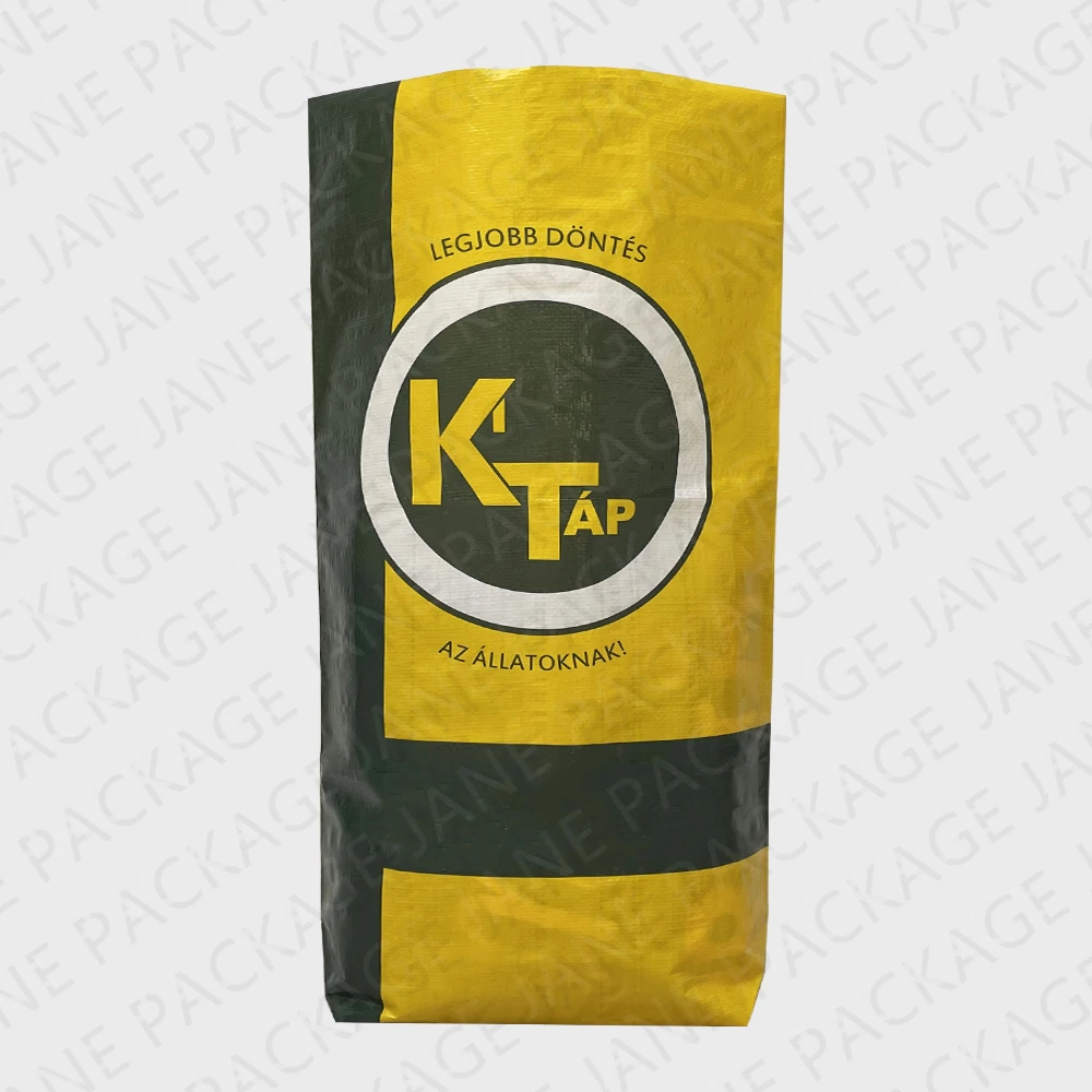 Square Bottom Type Urea Fertilizer 25kg 50kg Bag Pp Woven Laminated Bag Packing Sack For Compound Fertilizer