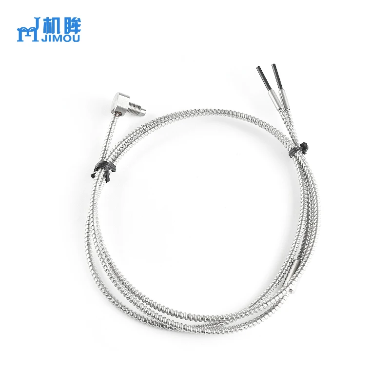 Factory Wholesale 90° Elbow M3 M4 M6 optical proximity sensor Diffuse reflection Fiber Optic Sensor