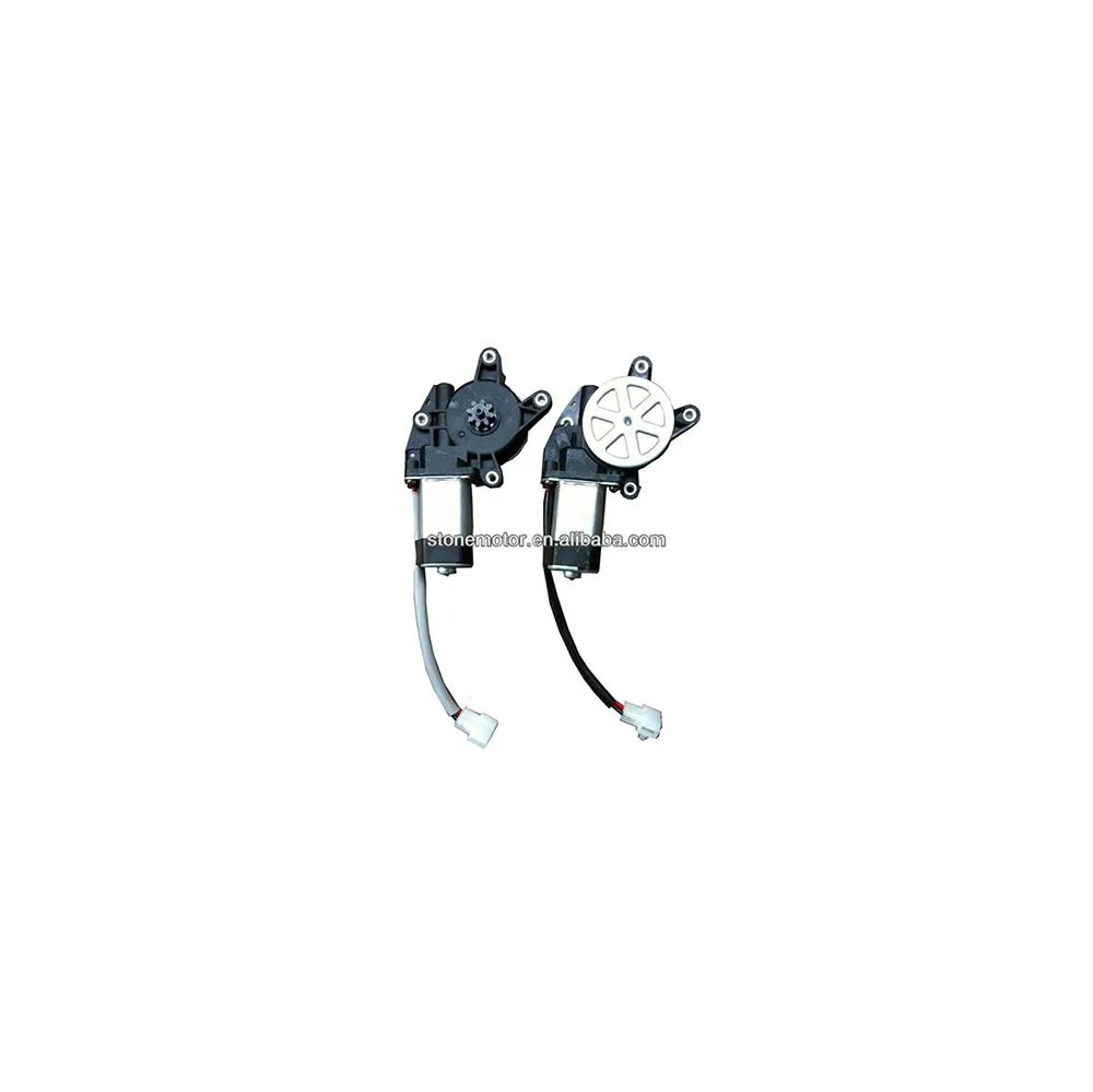 Auto Window Motor With 6 Holes And 3 Teeths 24V Dc Motor