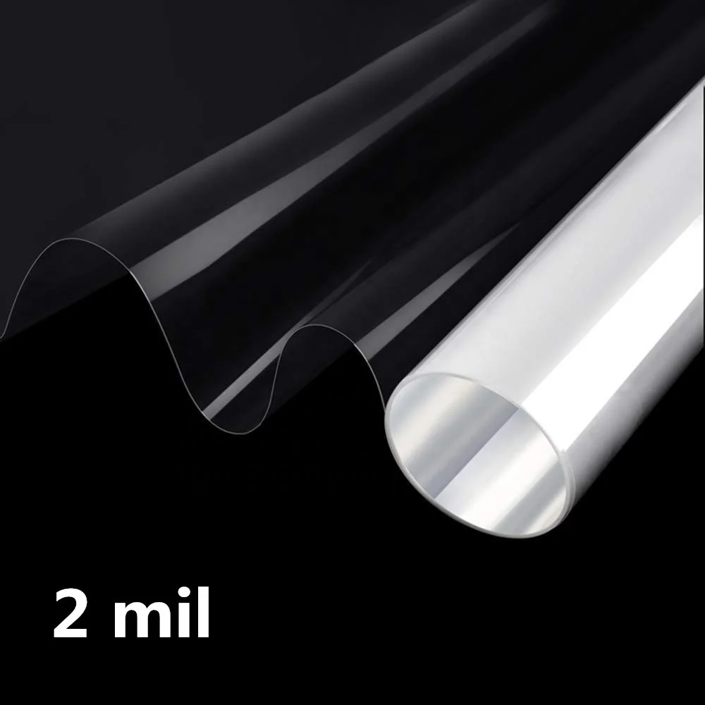 Hot saling 2MIL explosion proof security glass window film Transparent car or home glass protection film