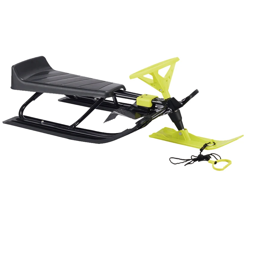 
Sopop snow runner bike sled with steering wheel and foot breaks many color available 