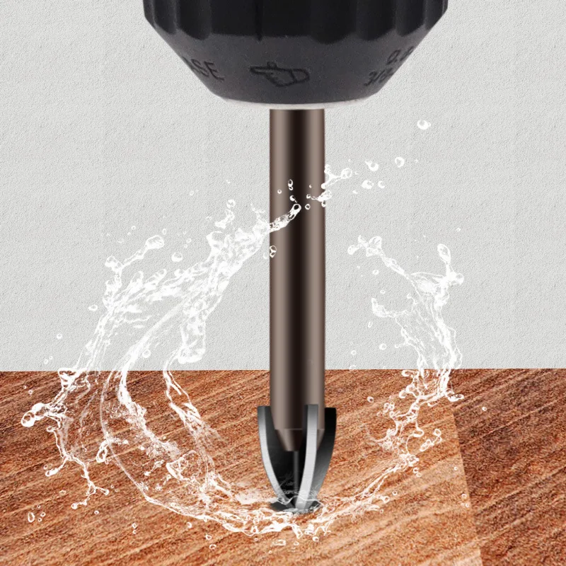 Multifunctional Cross Triangle Head Tip Drill Bit Cemented Carbide Drill Bits For Cement Ceramic Glass Punching