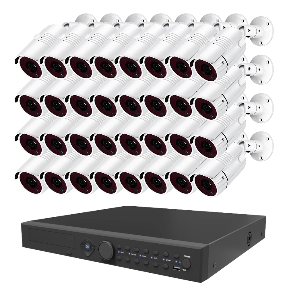 ANRAN 32 channels Outdoor 5MP POE NVR Kit Bullet Waterproof Home Security System Surveillance Camera