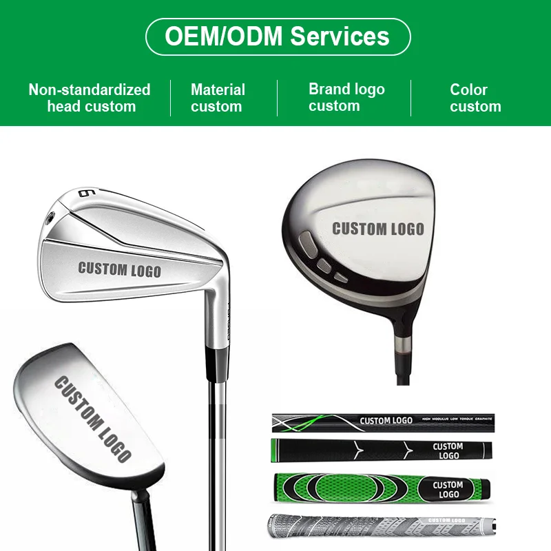 GAMEN Golf Iron Senior Set Silver Custom Logo Iron Lefty Handed Golf Iron for golf irons