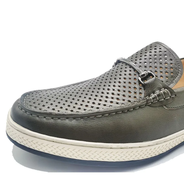 loafer shoes men leather branded oxford mens